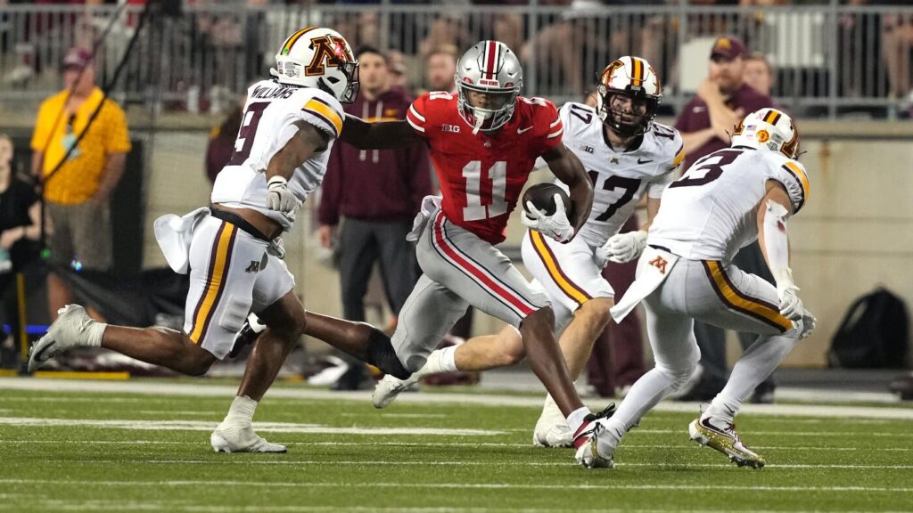 College football grades: Ohio State earns 'A' mark, Texas gets 'F' on Week 6 report card