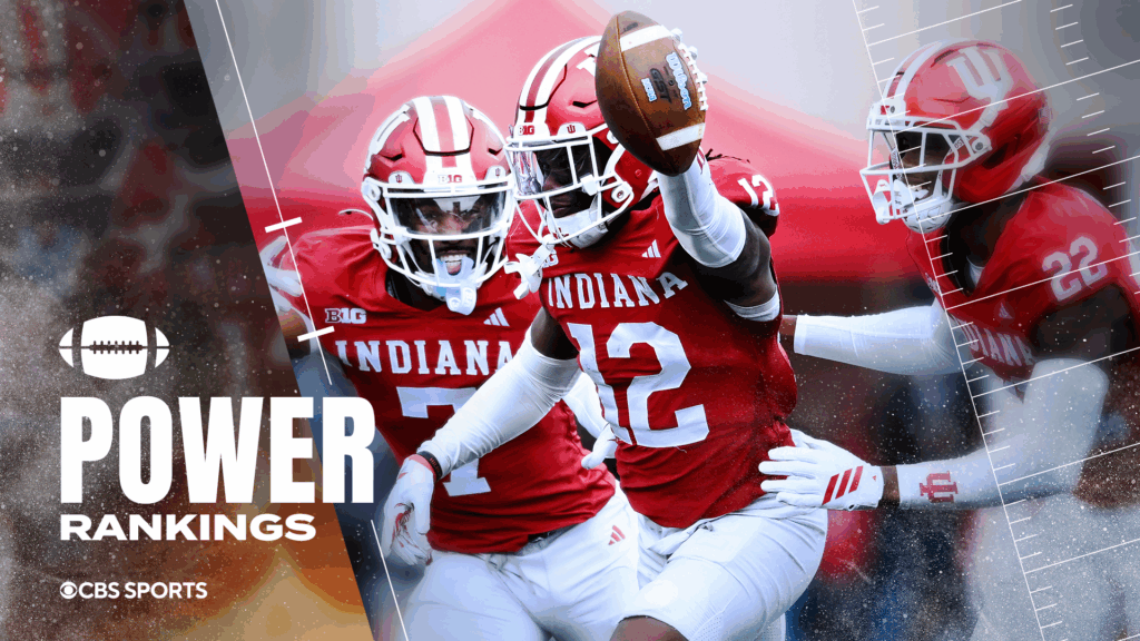 College Football Power Rankings: Indiana tightens grip on No. 1 position as Miami returns to top 10