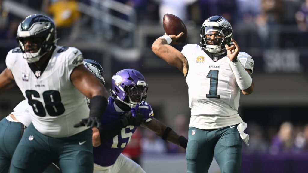 NFL Week 7: Five things we liked and didn't like, including Jalen Hurts' career day, Giants' collapse