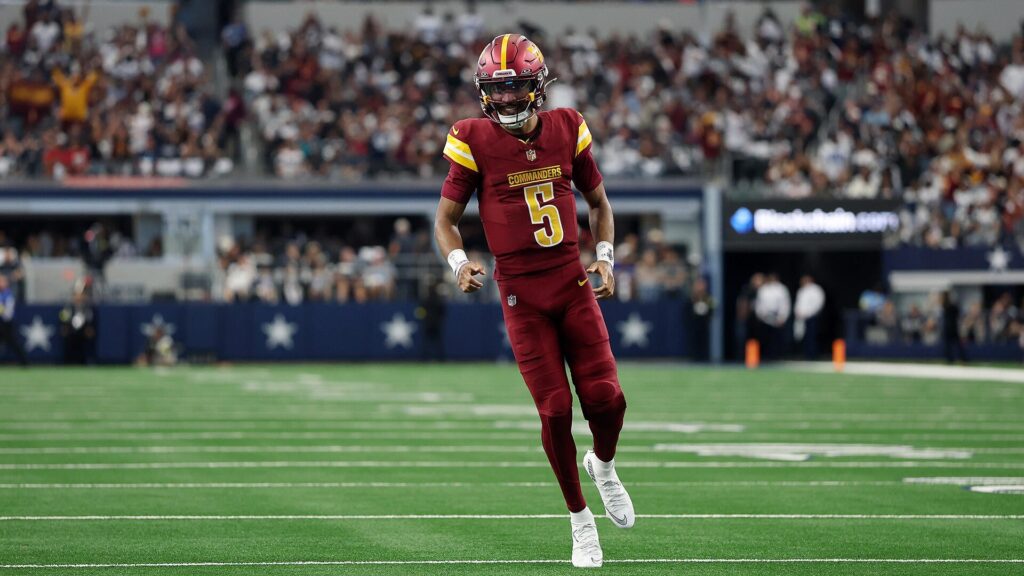 Jayden Daniels injury: Commanders QB to miss Week 8 showdown vs. Chiefs, Marcus Mariota slated to start