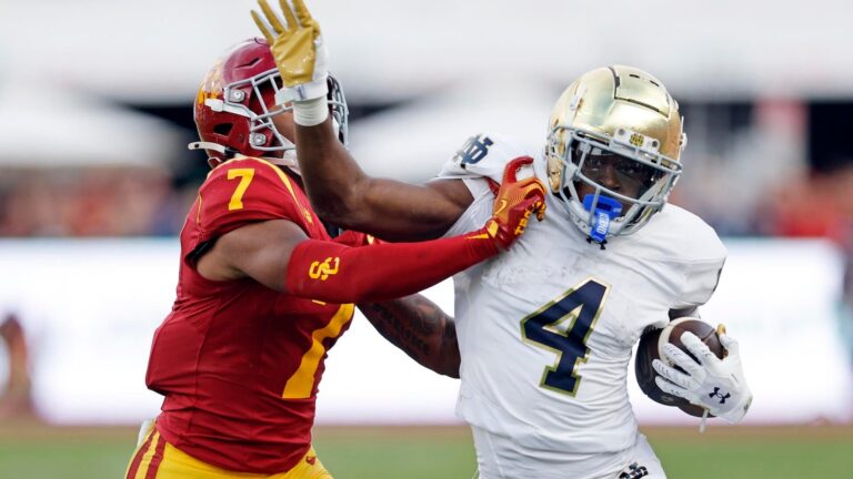 College football odds, picks, predictions: Notre Dame vs. USC, Georgia vs. Ole Miss lead robust Week 8 slate