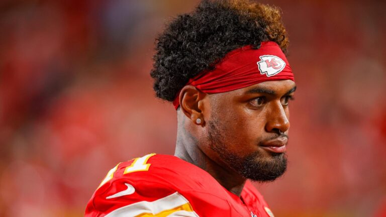 Andy Reid provides update on Chiefs rookie LT Josh Simmons: 'It's not a negative situation'