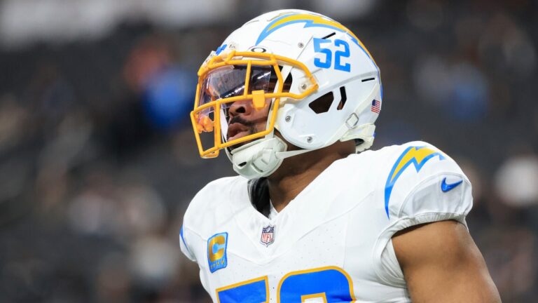 Khalil Mack injury: Chargers linebacker activated off injured reserve after suffering dislocated elbow
