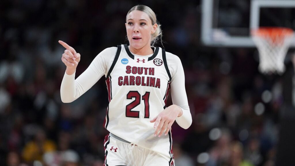 South Carolina star forward Chloe Kitts will miss senior season with torn ACL