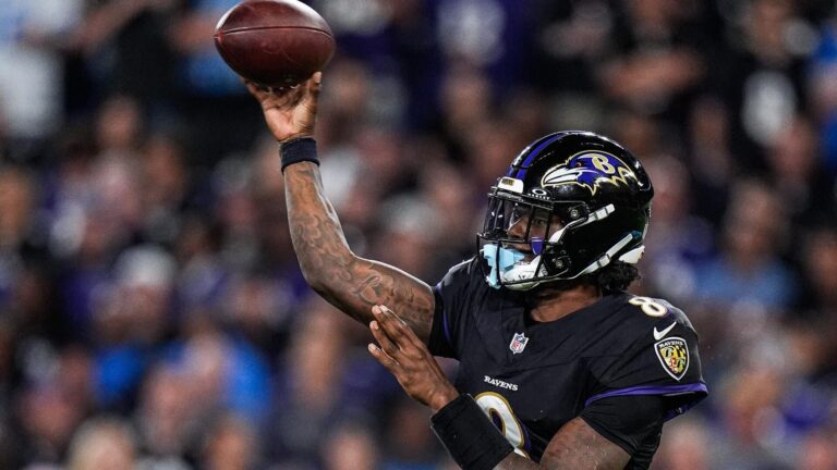 Ravens vs. Dolphins NFL player props: Self-learning AI backs Lamar Jackson under 237.5 passing yards on TNF