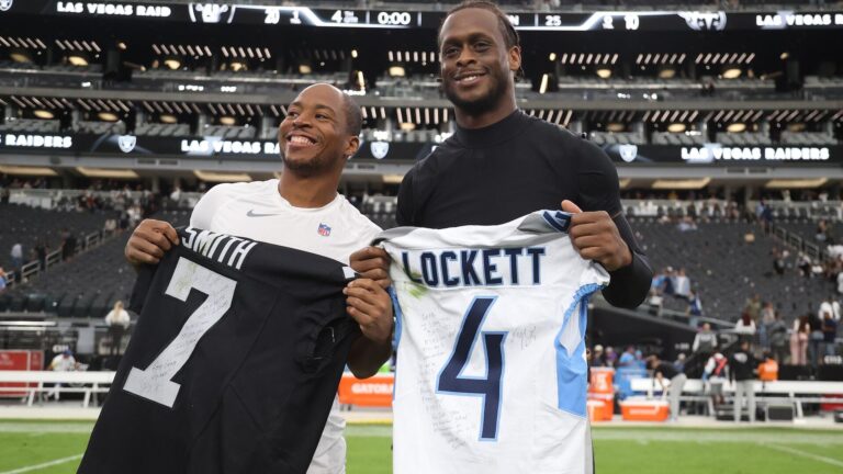 Raiders to sign Tyler Lockett, reuniting him with Geno Smith, Pete Carroll after Titans release, per report
