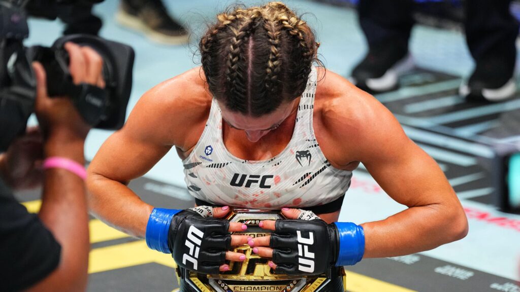 UFC 321 results, highlights: Mackenzie Dern earns women's strawweight title in win over Virna Jandiroba