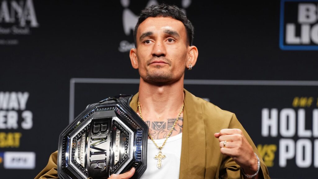 Max Holloway accepts Charles Oliveira's BMF callout, says March is 'very possible' for lightweight showdown