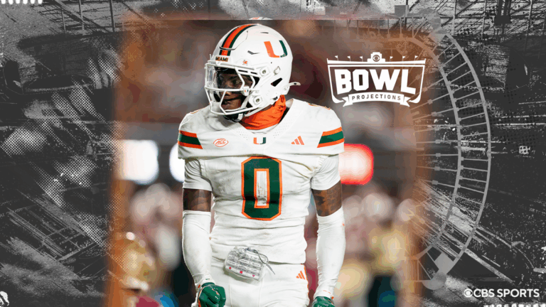 Bowl projections: Miami moves to top seed in College Football Playoff bracket as Penn State, Texas exit