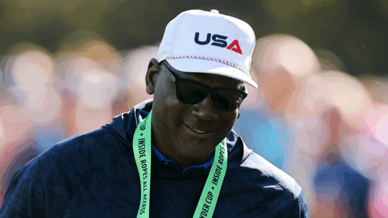 Michael Jordan discusses last time shooting a ball, why he wishes he could still play in broadcast debut