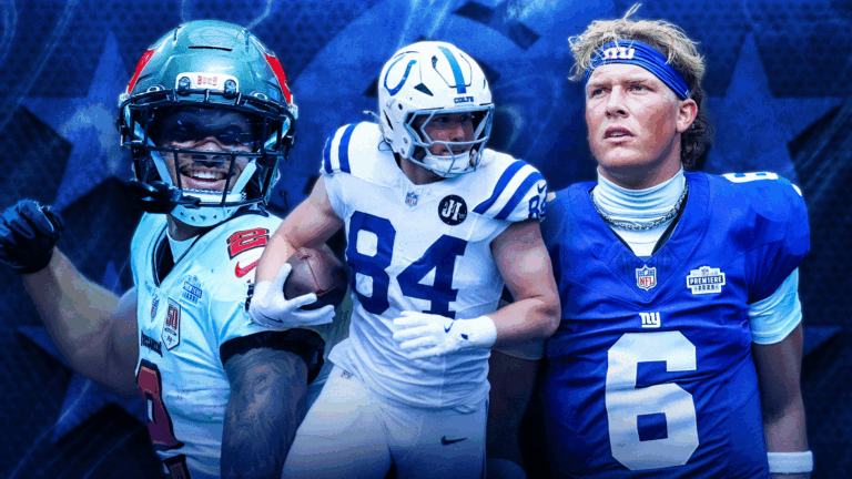2025 NFL midseason All-Rookie Team: Jaxson Dart, Tyler Warren and Emeka Egbuka among breakout stars