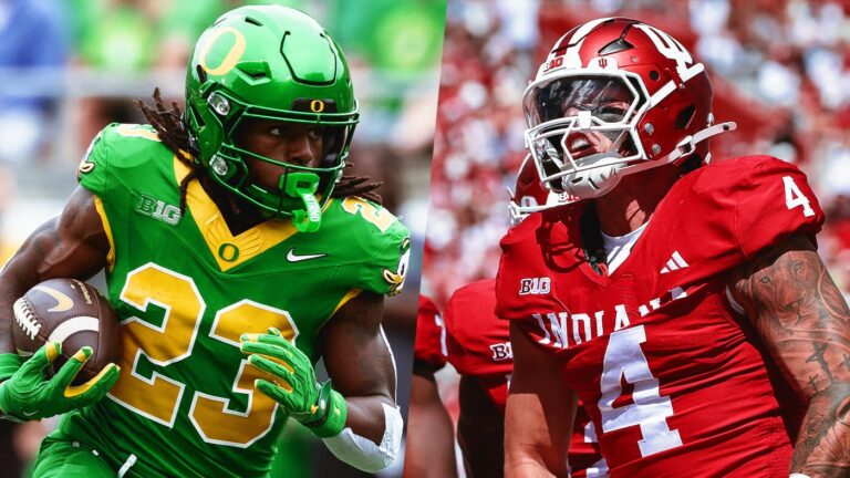Tale of the Tape: No. 3 Oregon vs. No. 7 Indiana -- who has the edge in Eugene?