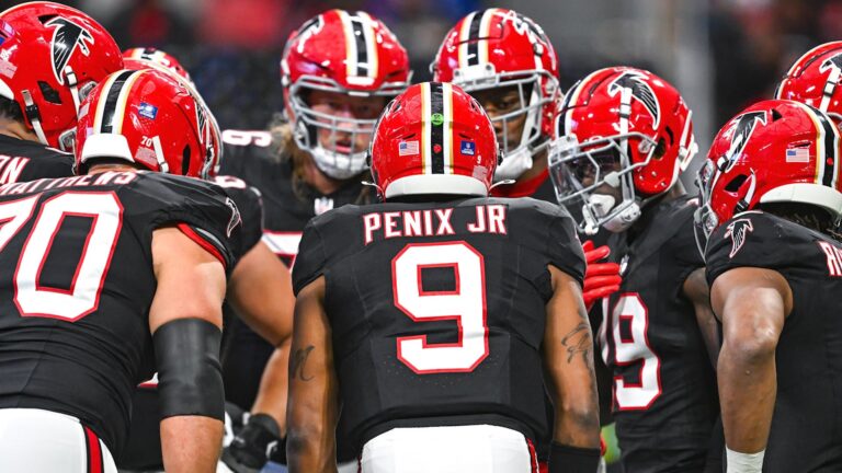 Falcons vs. 49ers NFL player props: Self-learning AI backs Michael Penix Jr. over 30.5 pass attempts on SNF