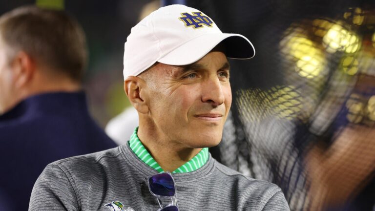 Notre Dame AD Pete Bevacqua says College Football Playoff should expand to 16 teams: 'Prove it on the field'