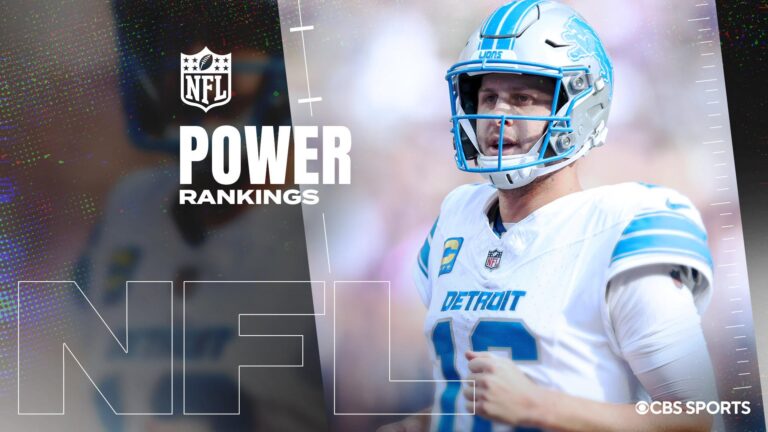 NFL Week 6 Power Rankings: The Lions rise, the Jets sink, and parity rules -- just how the NFL likes it