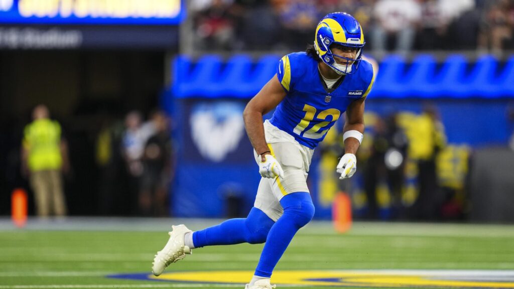 Puka Nacua injury update: Rams star WR leaves game vs. Ravens with foot injury, listed as questionable