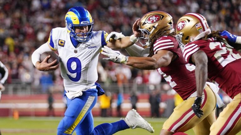 Rams vs. 49ers prediction: High-octane L.A. offense looking to keep rolling against banged-up San Francisco