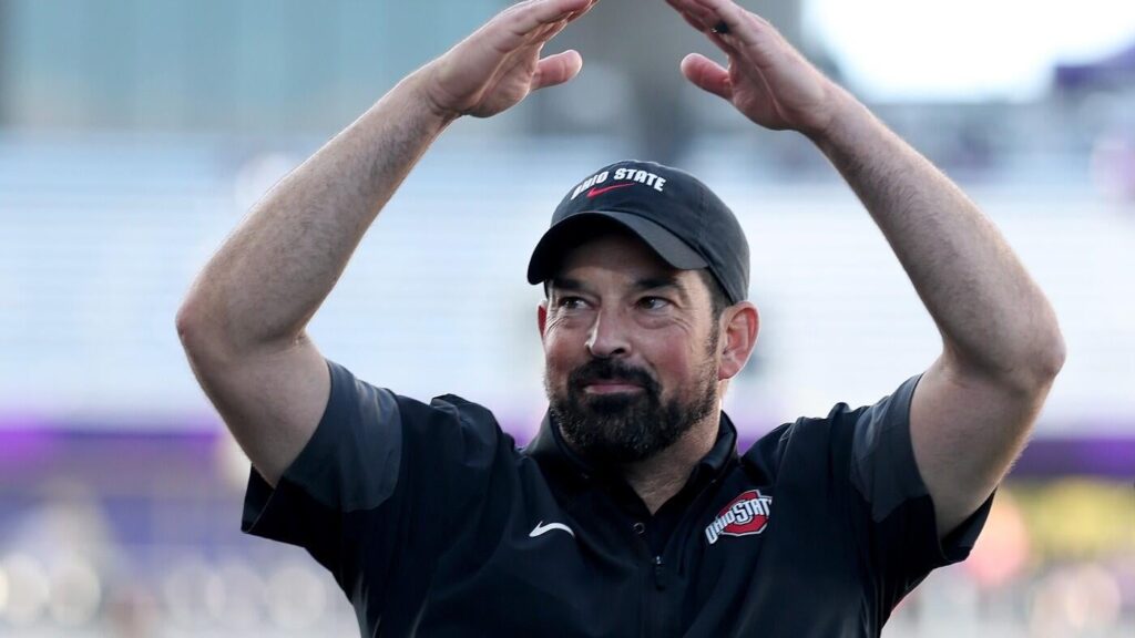 Ohio State's Ryan Day jokes 'I'm gonna hang it up and that's it' after making college football history