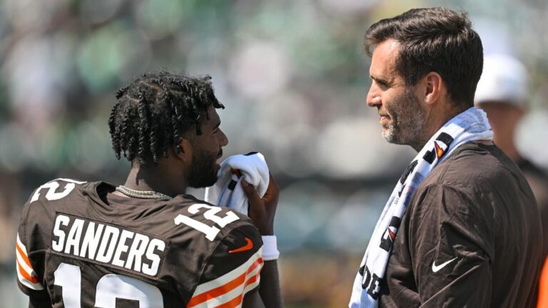 Shedeur Sanders reacts after Browns trade veteran QB Joe Flacco to Bengals: 'He helped me a lot'