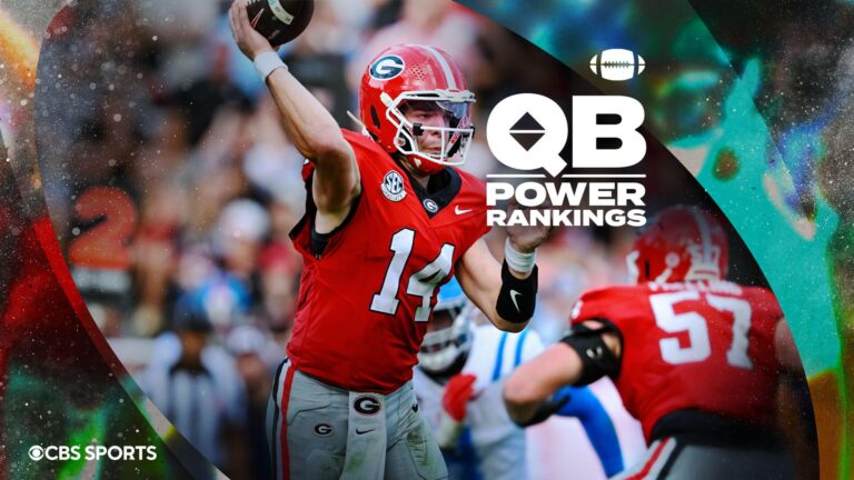 College Football QB Power Rankings: Georgia's Gunner Stockton surpasses Miami's Carson Beck entering Week 9