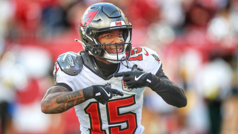 Bucs rookie WR Tez Johnson confused why he received MVP chants before learning they were for Baker Mayfield