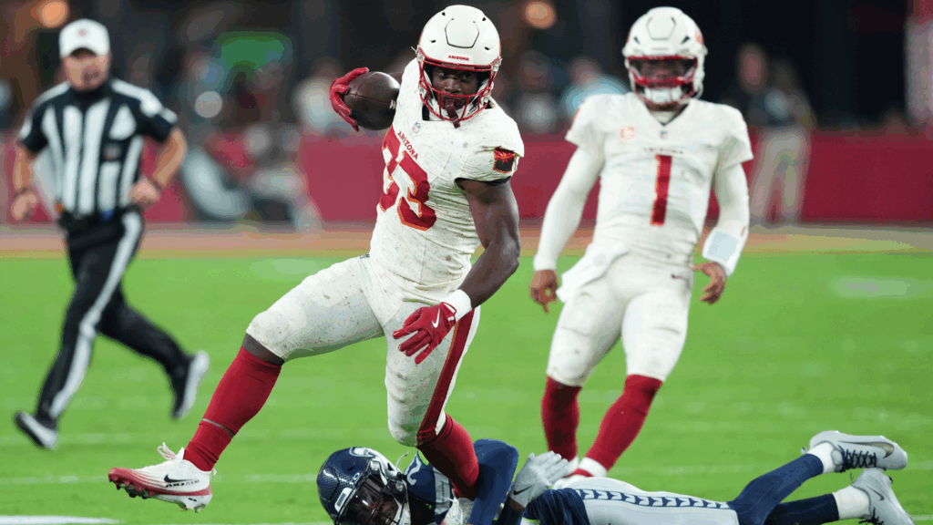 Trey Benson injury: Cardinals RB (knee) lands on IR after stepping in for James Conner (foot), per report