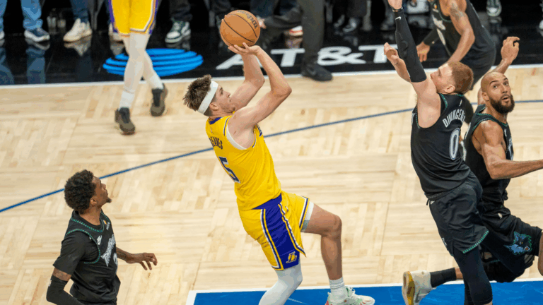 Lakers' Austin Reaves is cementing himself as Luka Dončić's long-term co-star with his historic start