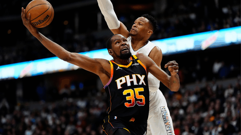 Rockets' Kevin Durant opens up about possible reunion with ex-teammate Russell Westbrook: 'It would be dope'