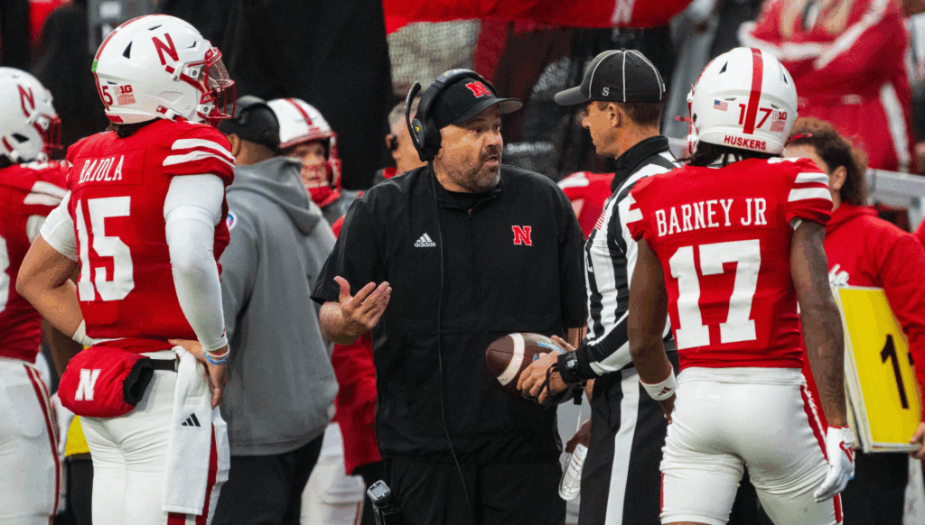 Nebraska QB Dylan Raiola addresses Matt Rhule being linked to the Penn State job: 'He ain't going nowhere'