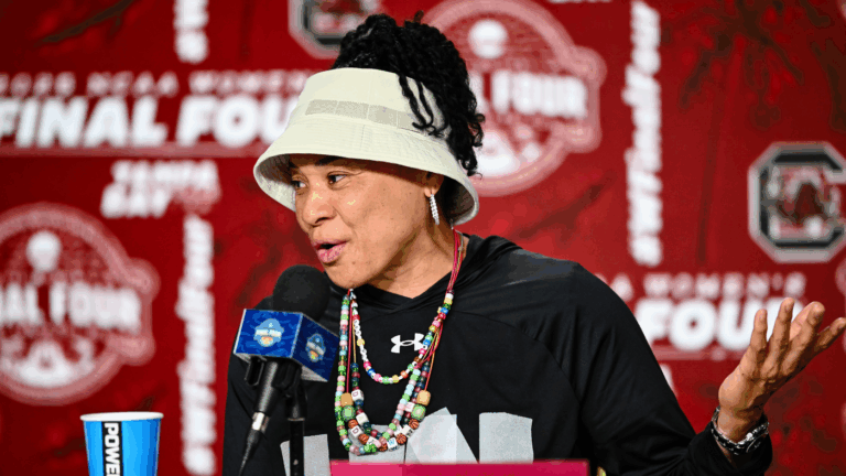 Dawn Staley praises Napheesa Collier for 'brave' statement on Cathy Engelbert, believes CBA deal will get done