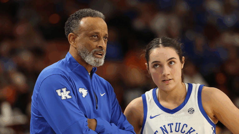 Georgia Amoore's brief Kentucky stay still shaping Kenny Brooks' program as Tonie Morgan takes the reins