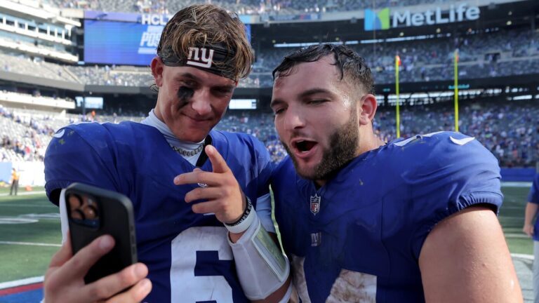 How chemistry between Jaxson Dart, Cam Skattebo is molding Giants' new-look offense in 2025 season