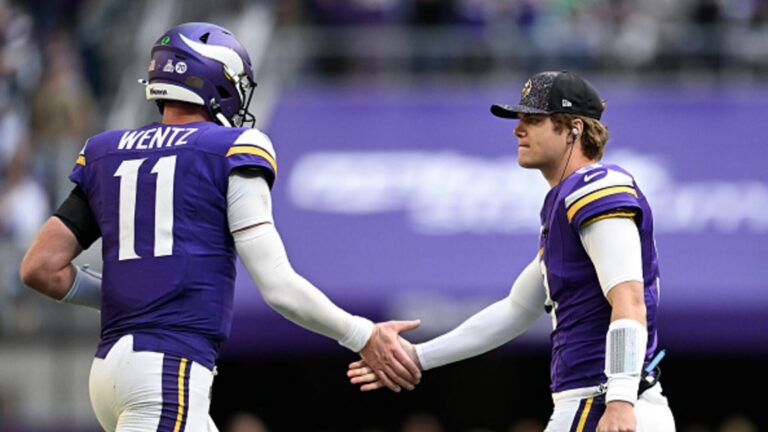 Vikings to start Carson Wentz vs. Chargers on 'Thursday Night Football' as J.J. McCarthy nears return