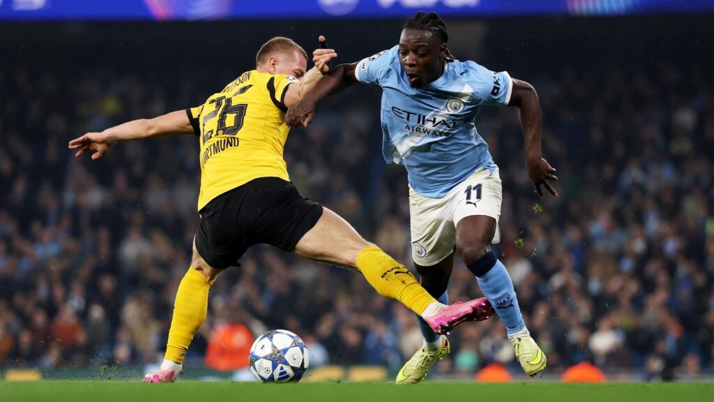 Manchester City's Jeremy Doku shares how Thierry Henry's pointers helped aid his improvement