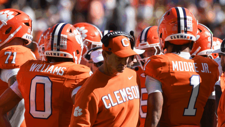 WATCH: Dabo Swinney goes ballistic on Clemson's defense after ugly first-half performance vs. Duke