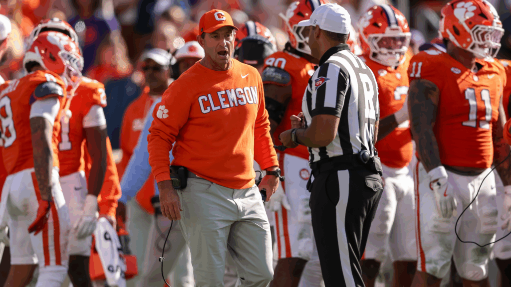 Clemson's Dabo Swinney blasts officiating after loss to Duke: 'One of the worst calls I've ever seen'