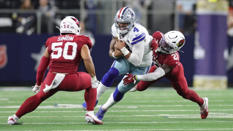 Dak Prescott suffers minor ankle injury during Cowboys' loss to Cardinals on 'MNF'