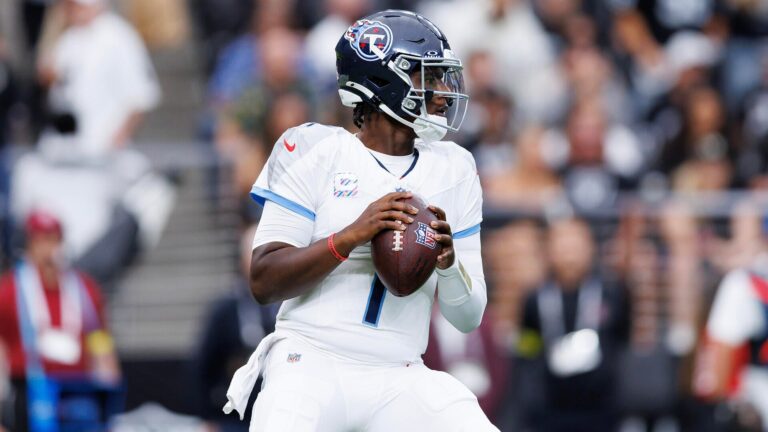 NFL predictions: Titans have close to 50% chance for second straight No. 1 overall pick