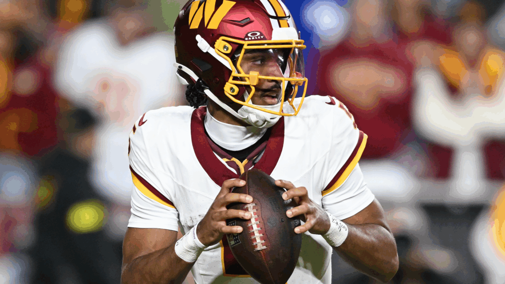 Jayden Daniels dislocates left elbow: Commanders star QB awaiting MRI after injury against Seahawks