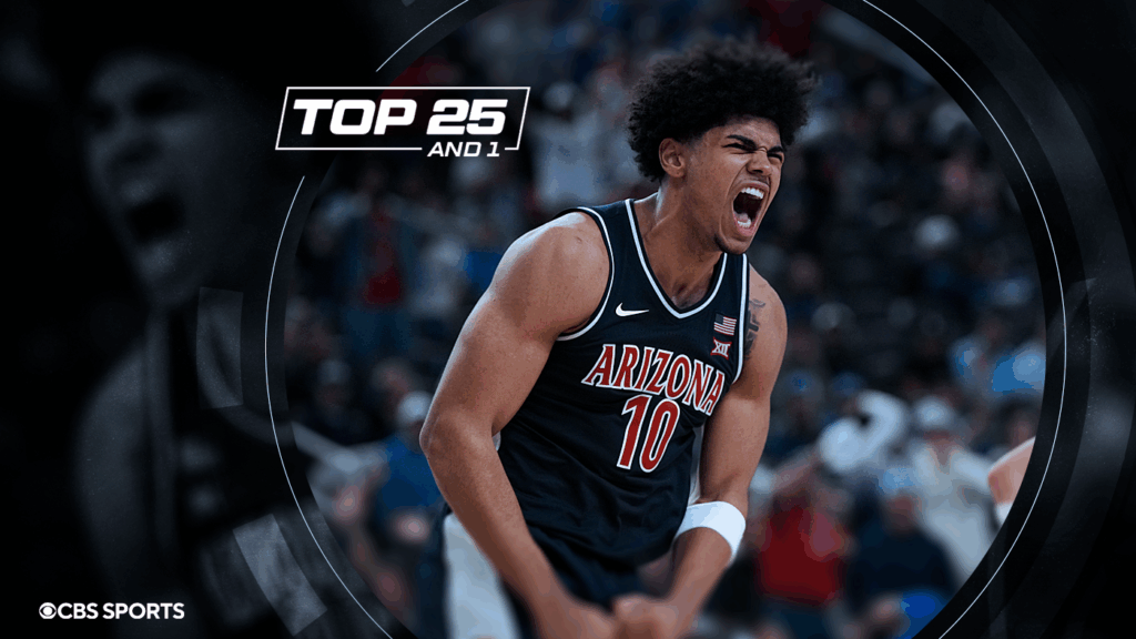 College basketball rankings: Koa Peat dominates in debut as Arizona moves to No. 6 in Top 25 And 1