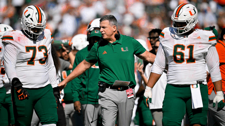 Miami's Mario Cristobal explains strange timeout decision before costly personal foul penalty in loss to SMU
