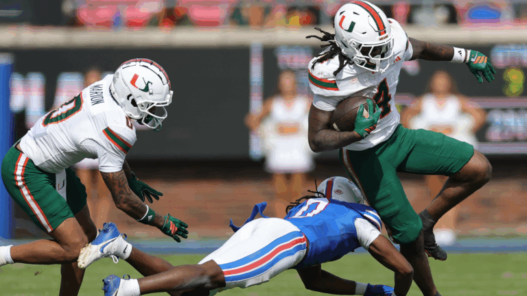 Miami, Georgia Tech suffer drops in Week 11 college football Coaches Poll top 25 rankings