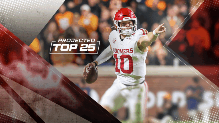 Tomorrow's Top 25 Today: Oklahoma, Texas climb back toward top 10, Miami tumbles in college football rankings