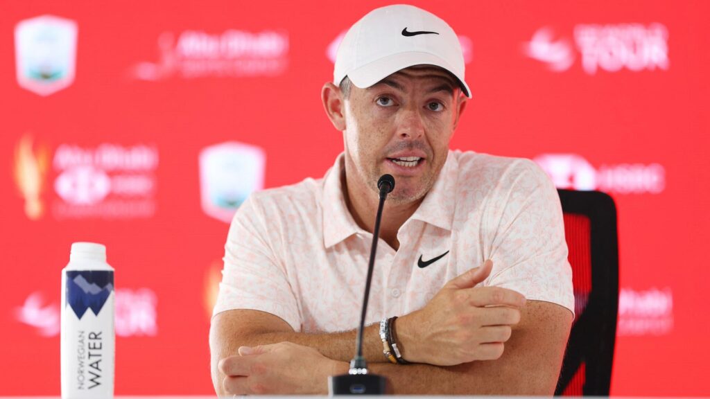 Rory McIlroy calls LIV Golf's decision to move tournaments to 72 holes 'a peculiar move'