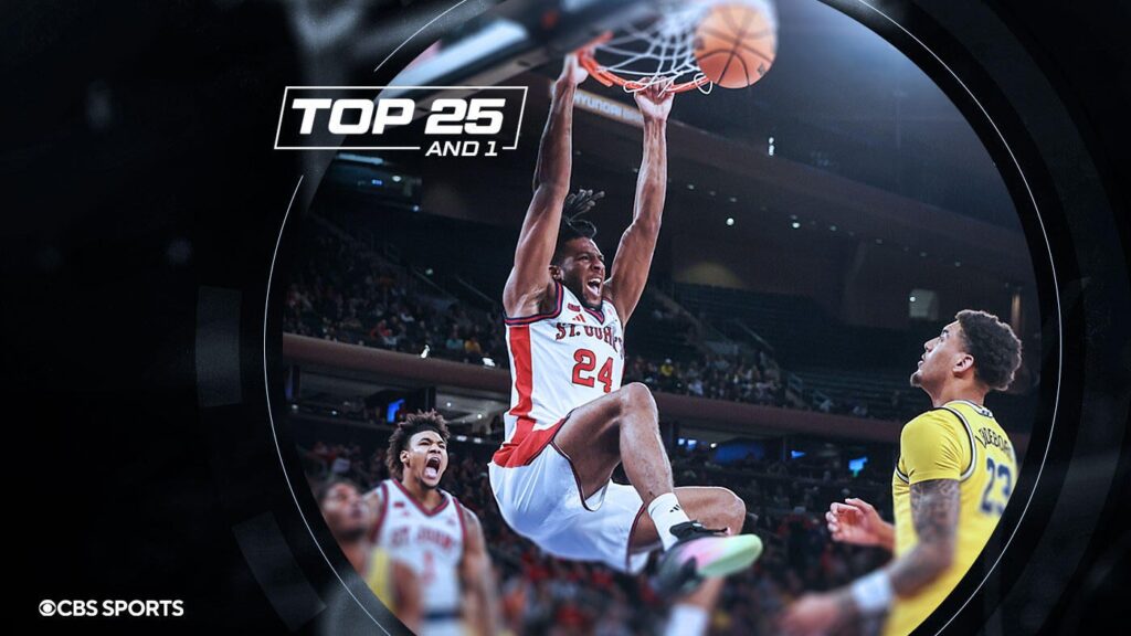 College basketball rankings: St. John's headlines Top 25 And 1 as 2025-26 seasons gets underway
