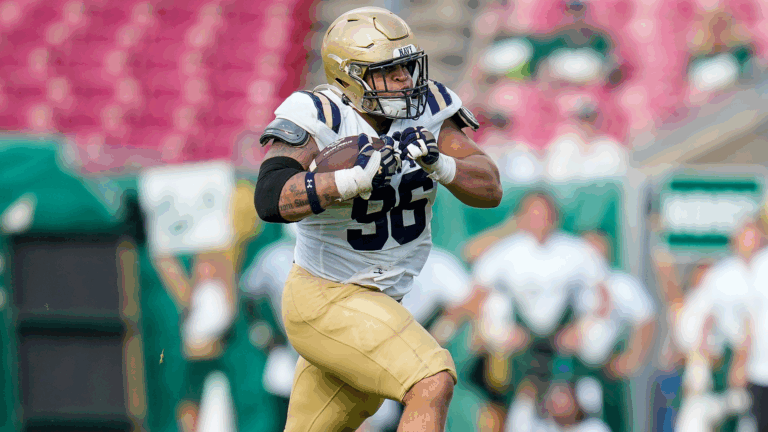 Meet Landon Robinson: How Navy star NG emerged as one of college football's freakiest players for Midshipmen