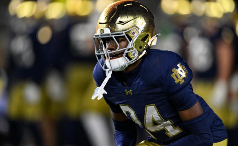 Notre Dame basketball borrowing player from football team following Markus Burton injury