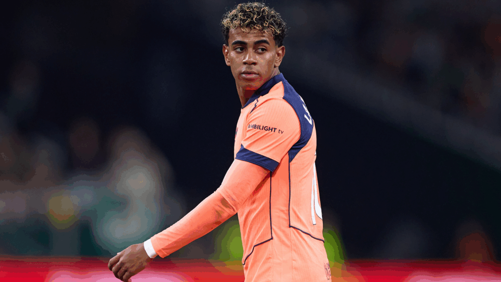 Lamine Yamal shows versatility ahead of Barcelona's crucial Champions League game against Eintracht Frankfurt