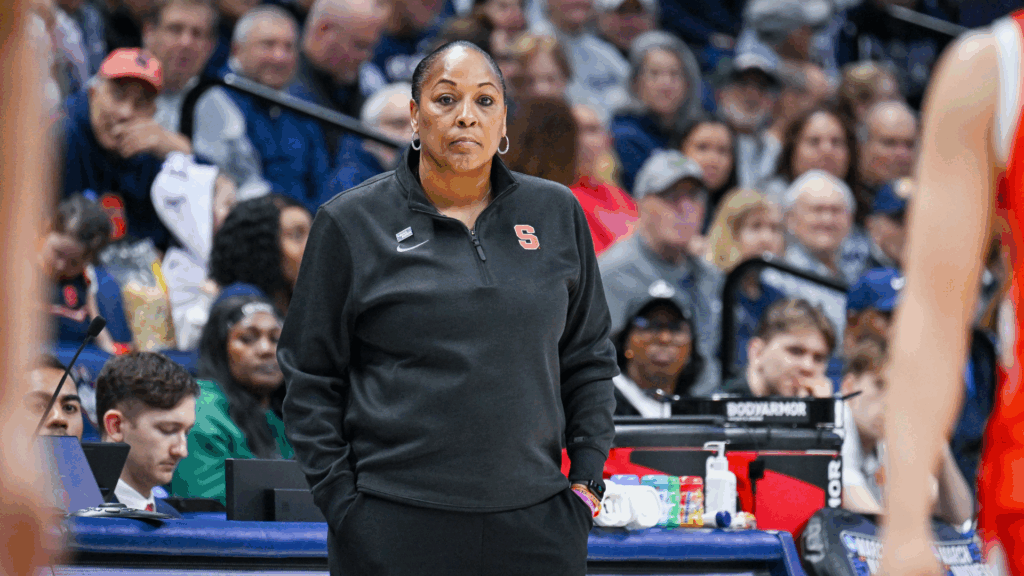 Syracuse coach calls out NCAA after 53-point loss to UConn, says 'unfair' draw is 'personal attack'