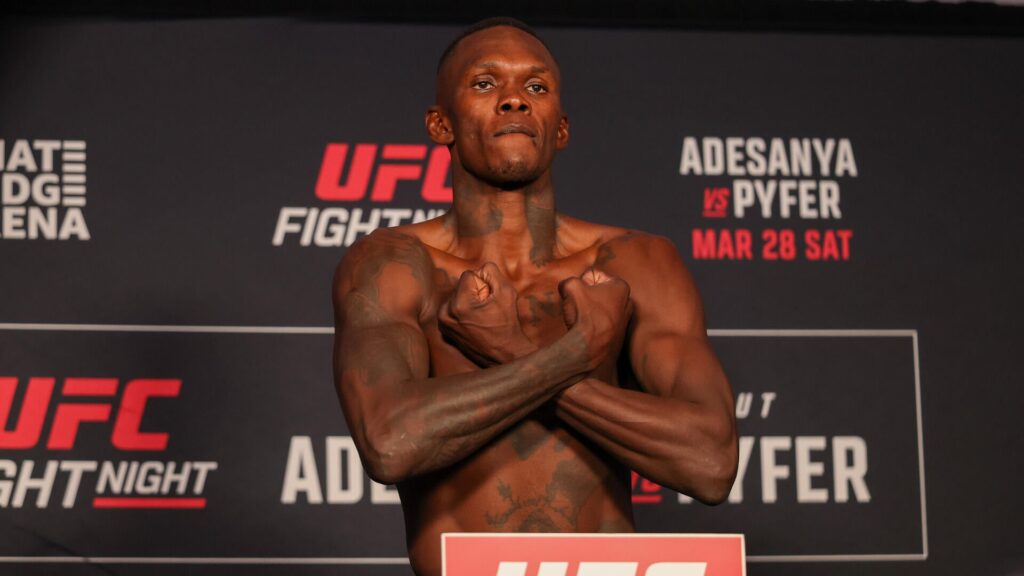 UFC Fight Night, Israel Adesanya vs. Joe Pyfer: Start time, where to watch live on Paramount+